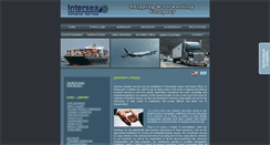 Desktop Screenshot of intersea.com.gr