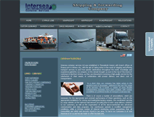 Tablet Screenshot of intersea.com.gr